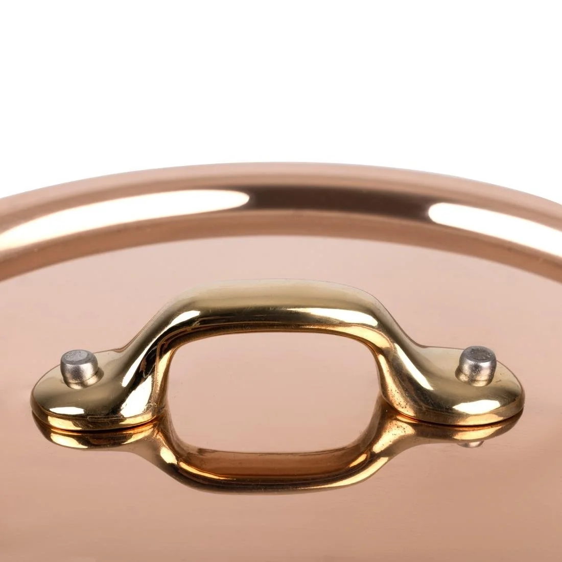 De Buyer Inocuivre Lid with Brass Handle 14cm - Image 4