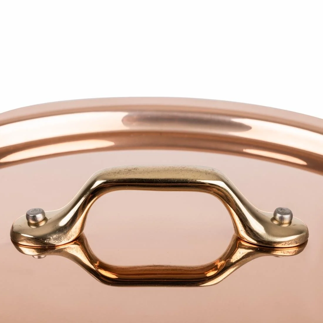 De Buyer Inocuivre Lid with Brass Handle 18cm - Image 4