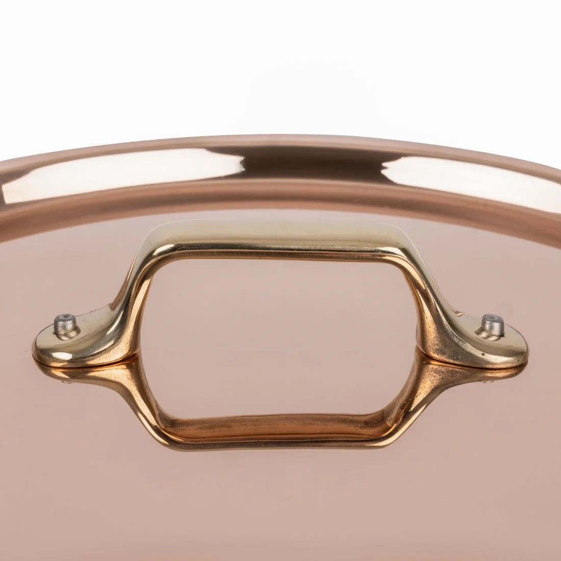 De Buyer Inocuivre Lid with Brass Handle 24cm - Image 4