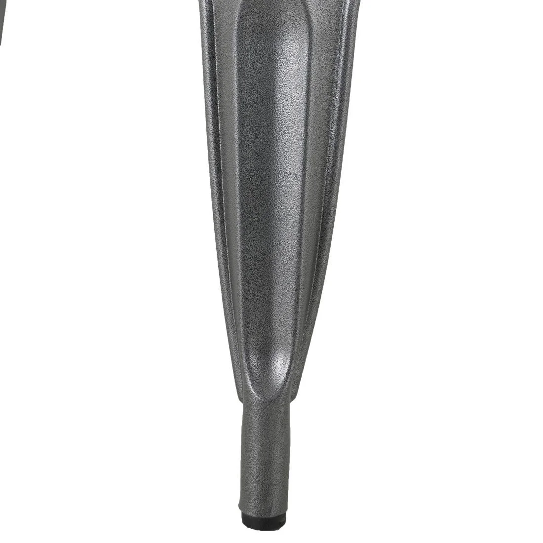 Bolero Bistro Indoor Bench Slatted Mango Wood & Gunmetal Frame 850mm (2 Pack) - Image 5