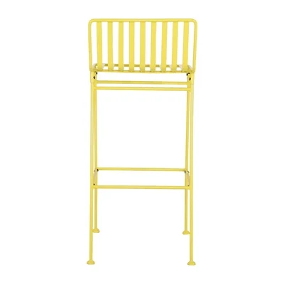 Bolero Spritz Slatted Bar Stools Limoncello Yellow (2 Pack) - Image 6