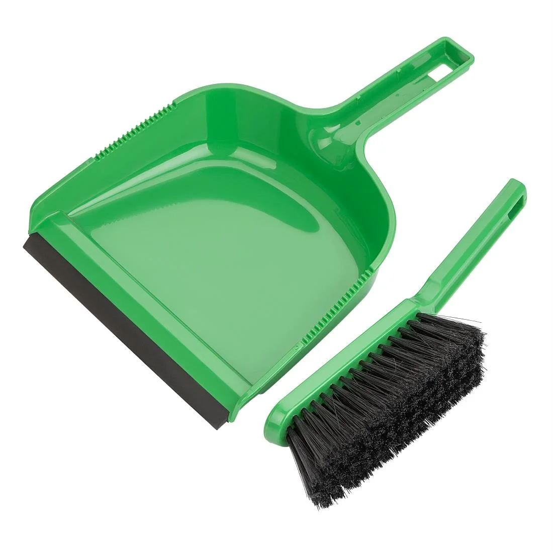 Jantex Dustpan & Brush Set - Green - Image 3
