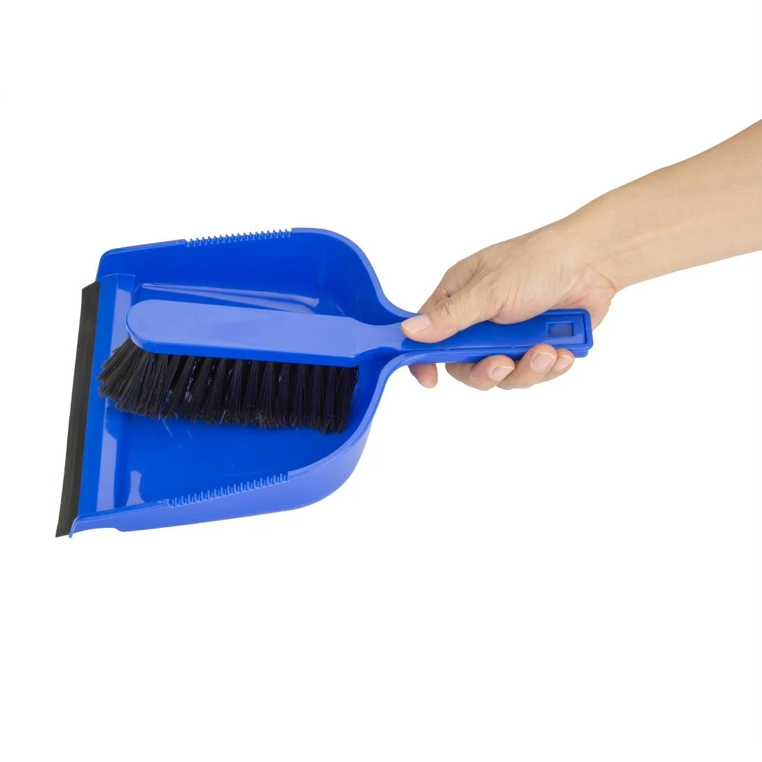 Jantex Dustpan & Brush Set - Blue - Image 3