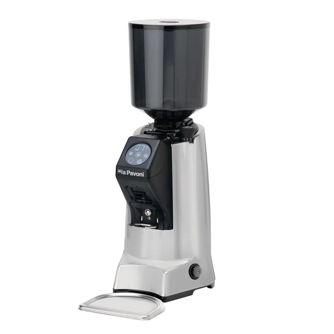 La Pavoni PGZIP2BC00UK Automatic Coffee Grinder Chrome - Image 1