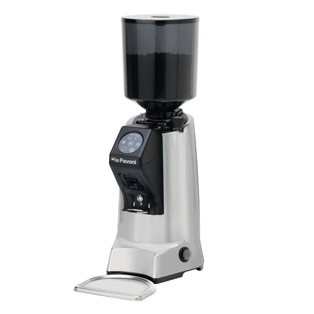 La Pavoni PGZIP2BC00UK Automatic Coffee Grinder Chrome - Image 5