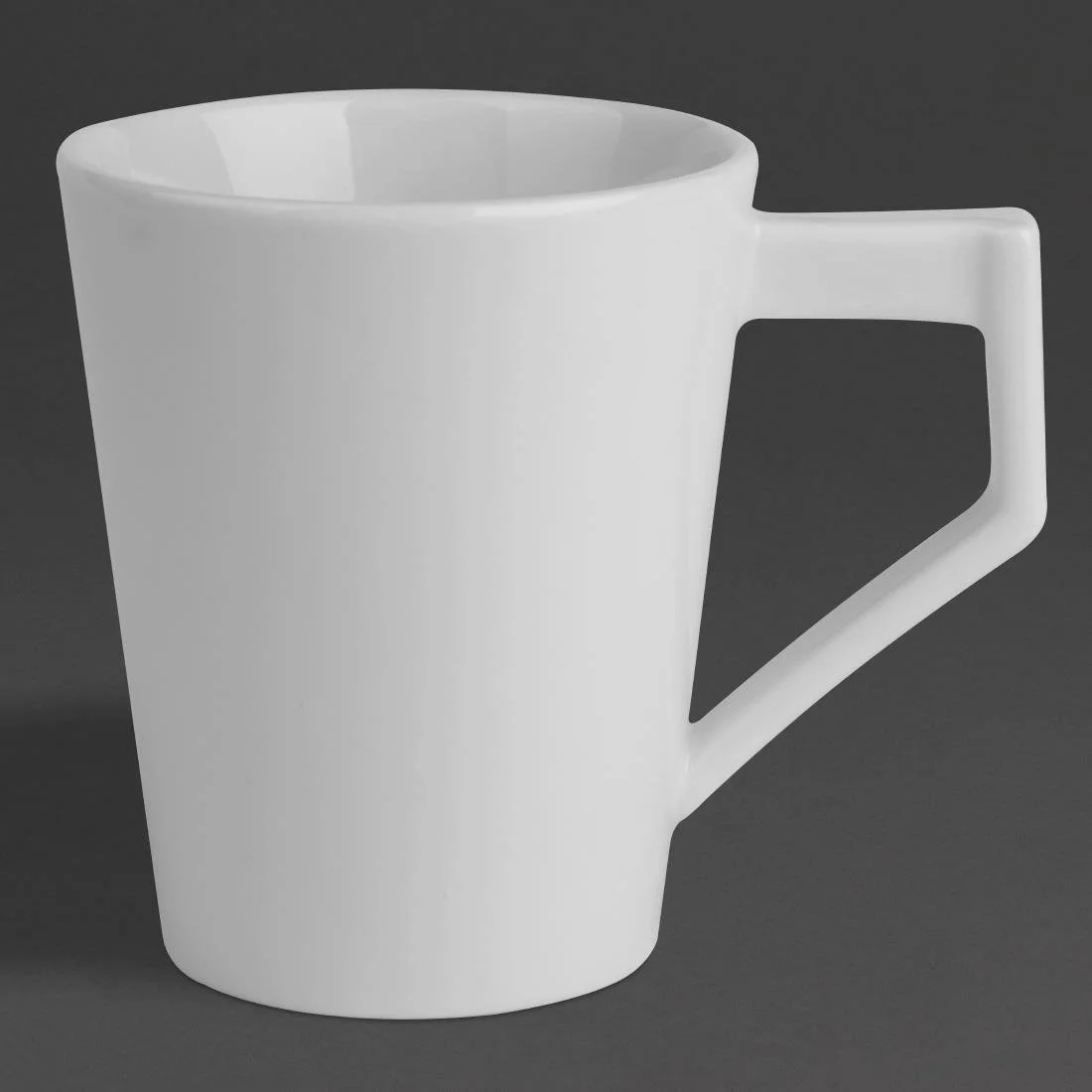 Olympia Whiteware Deco Cups 300ml (6 Pack)