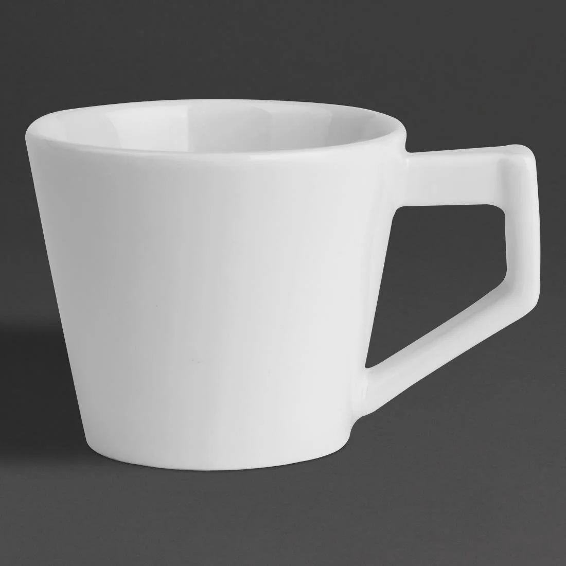 Olympia Whiteware Deco Cups 80ml (6 Pack) - Image 1