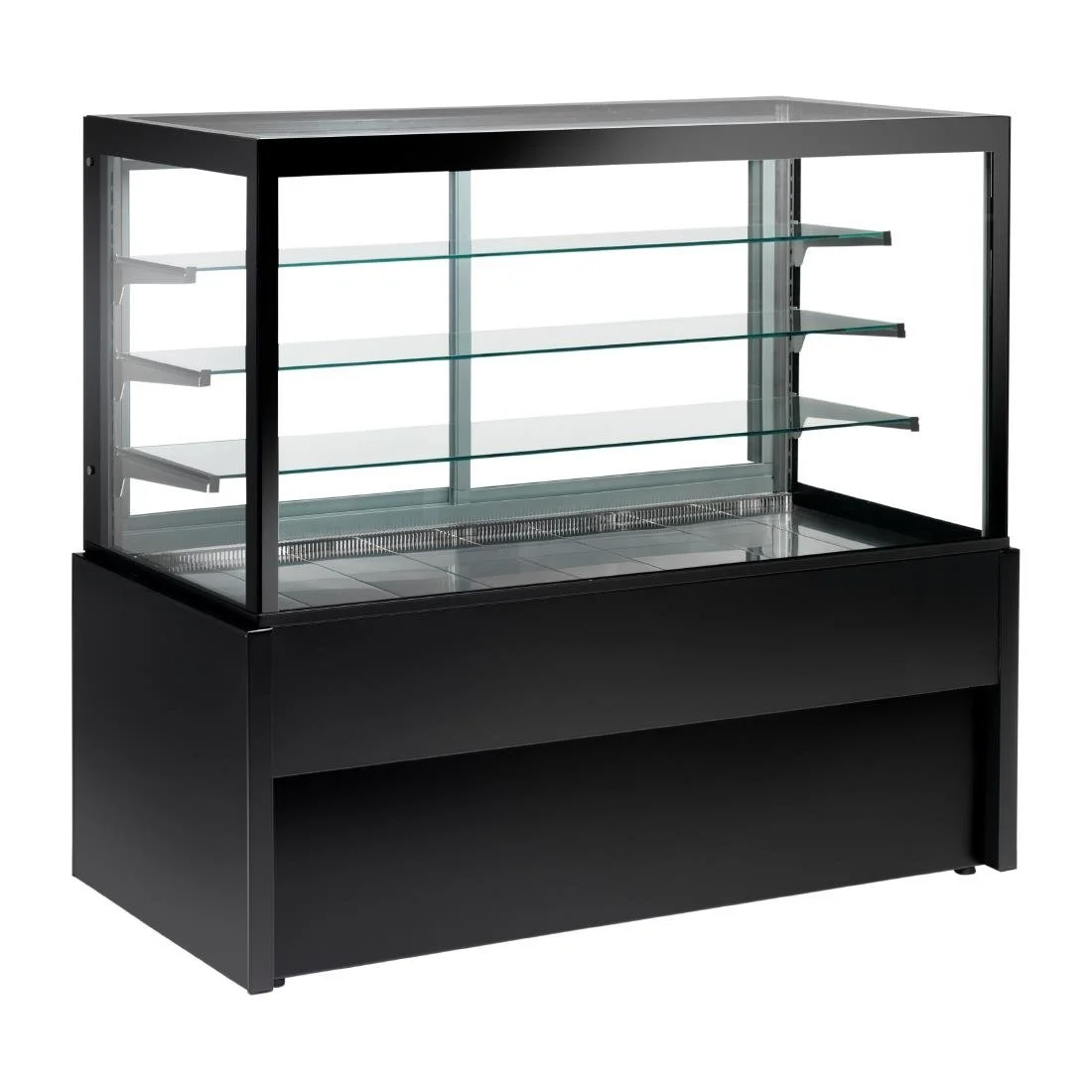 Zoin Kristall Free Standing Heated Merchandiser Black - Image 1