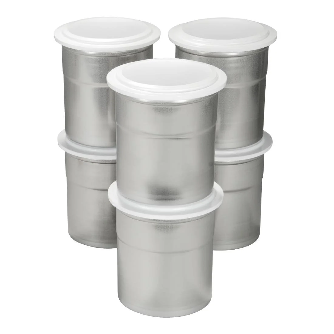 Pacojet Chrome Steel Pacotizing Beakers (6 Pack)