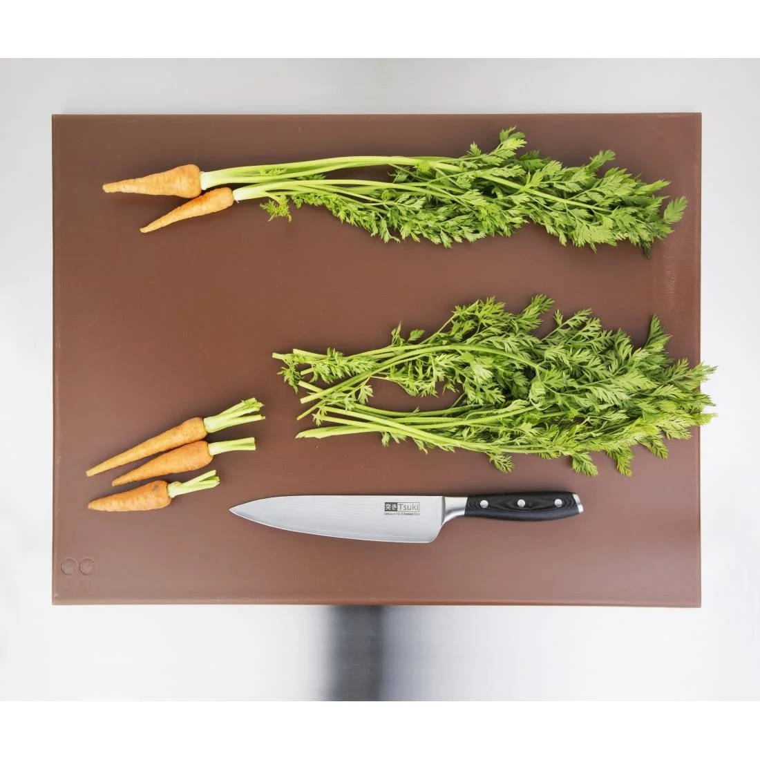 Hygiplas High Density Brown Chopping Board Large - Image 4