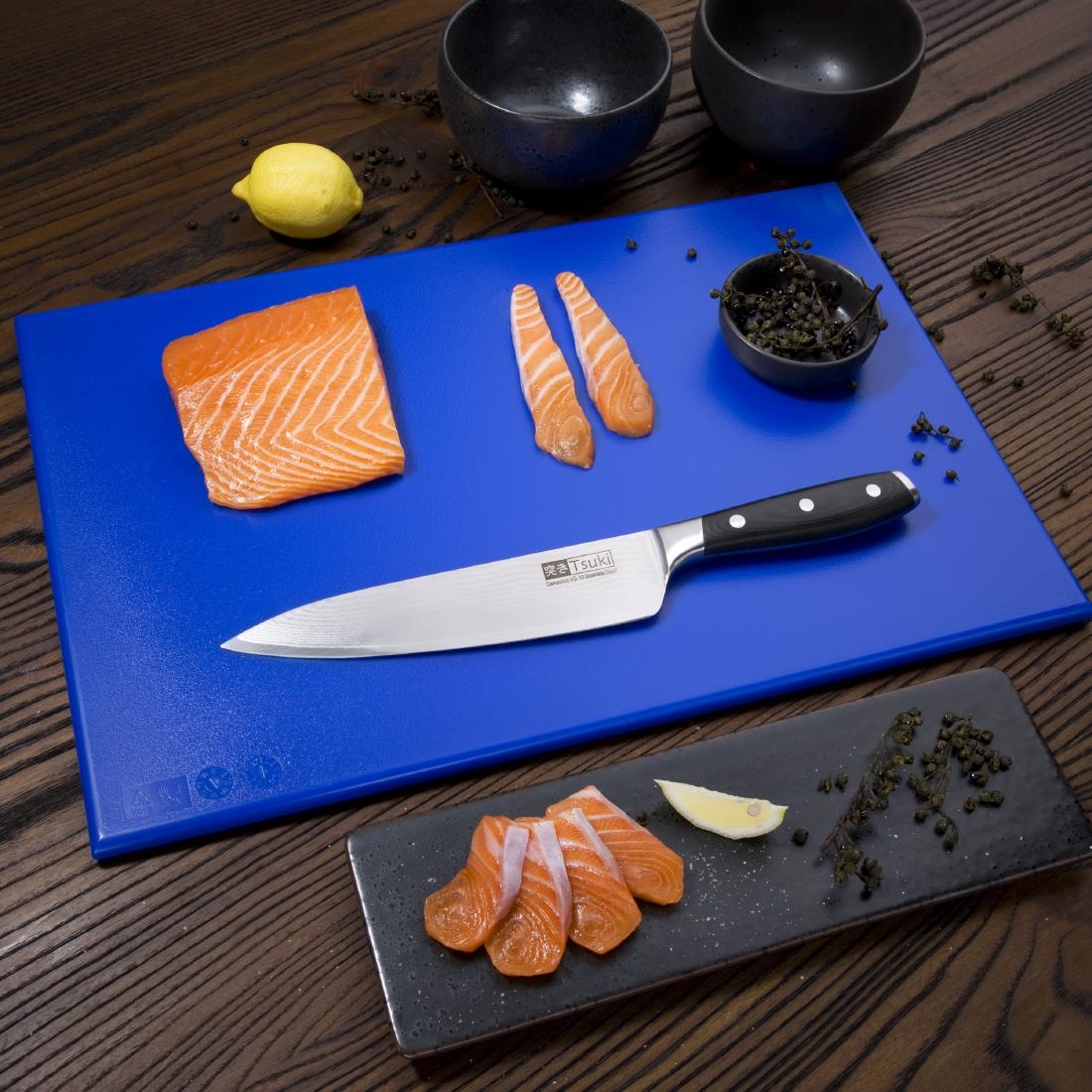 Hygiplas High Density Blue Chopping Board Standard