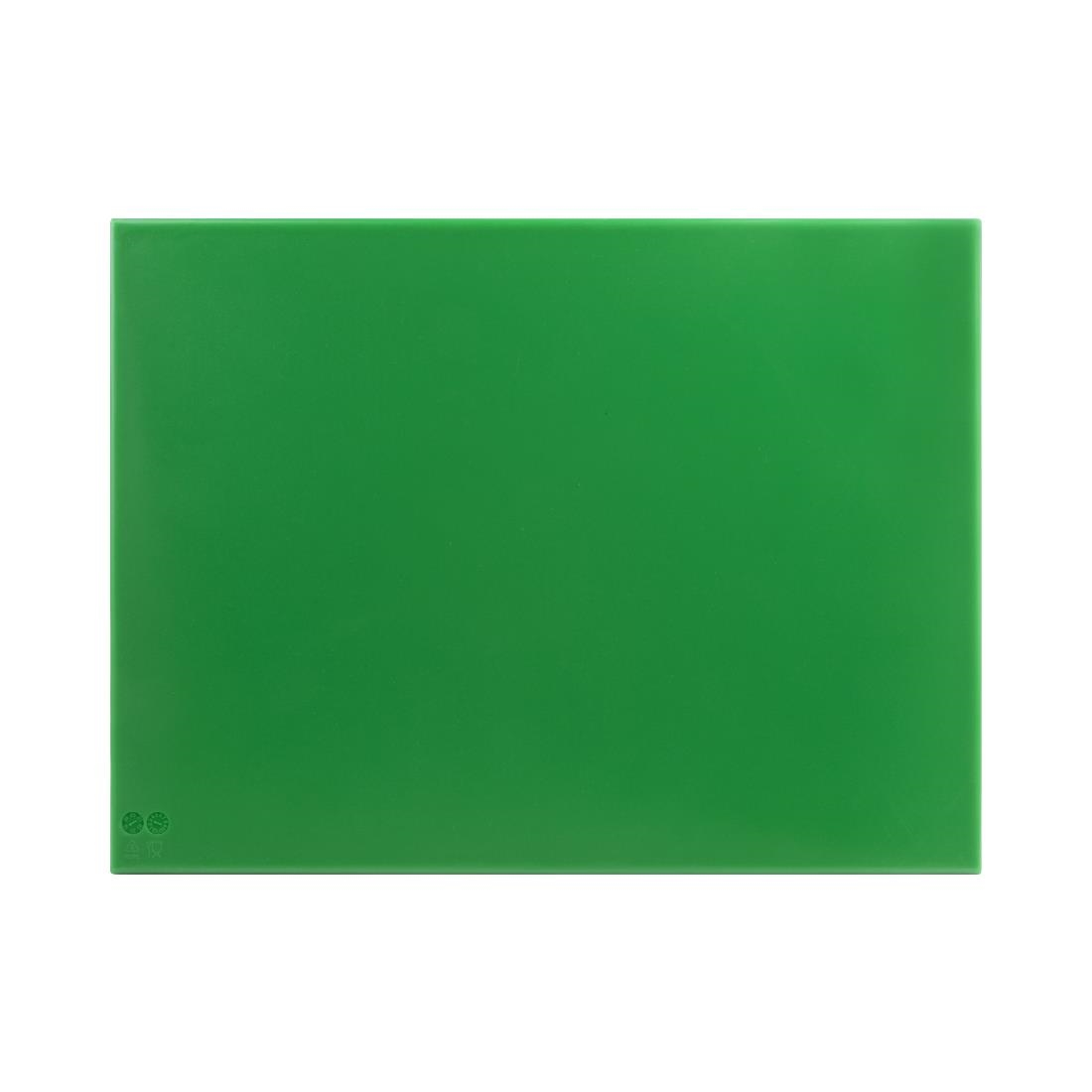 Hygiplas High Density Green Chopping Board Large