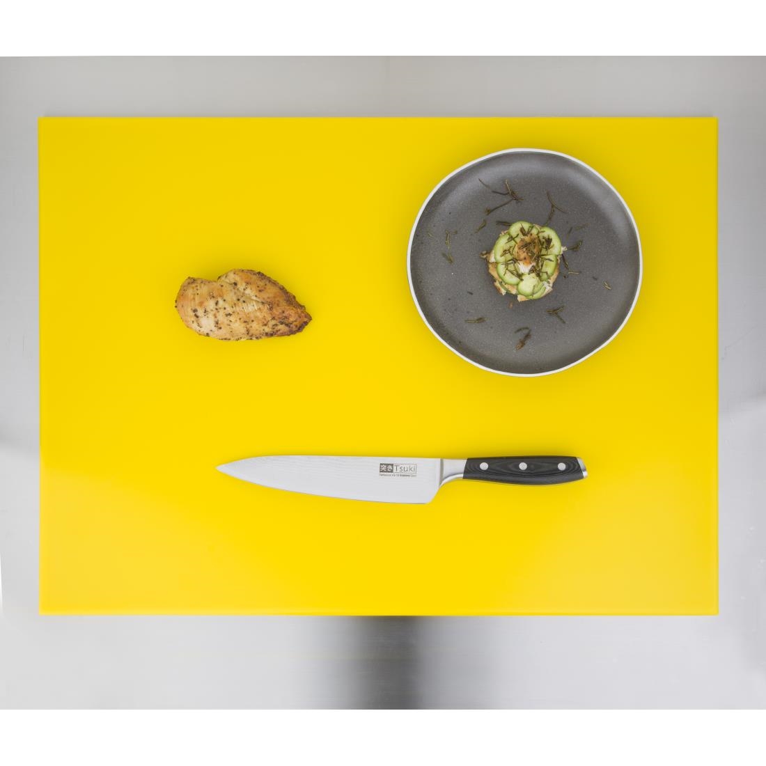 Hygiplas High Density Yellow Chopping Board Large