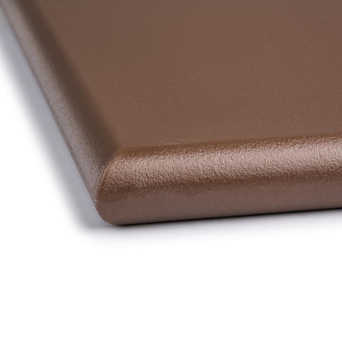 Hygiplas Extra Thick High Density Brown Chopping Board