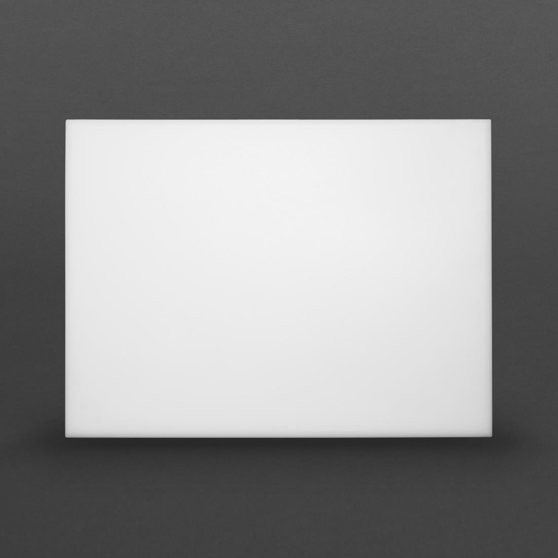 Hygiplas Extra Large High Density White Chopping Board