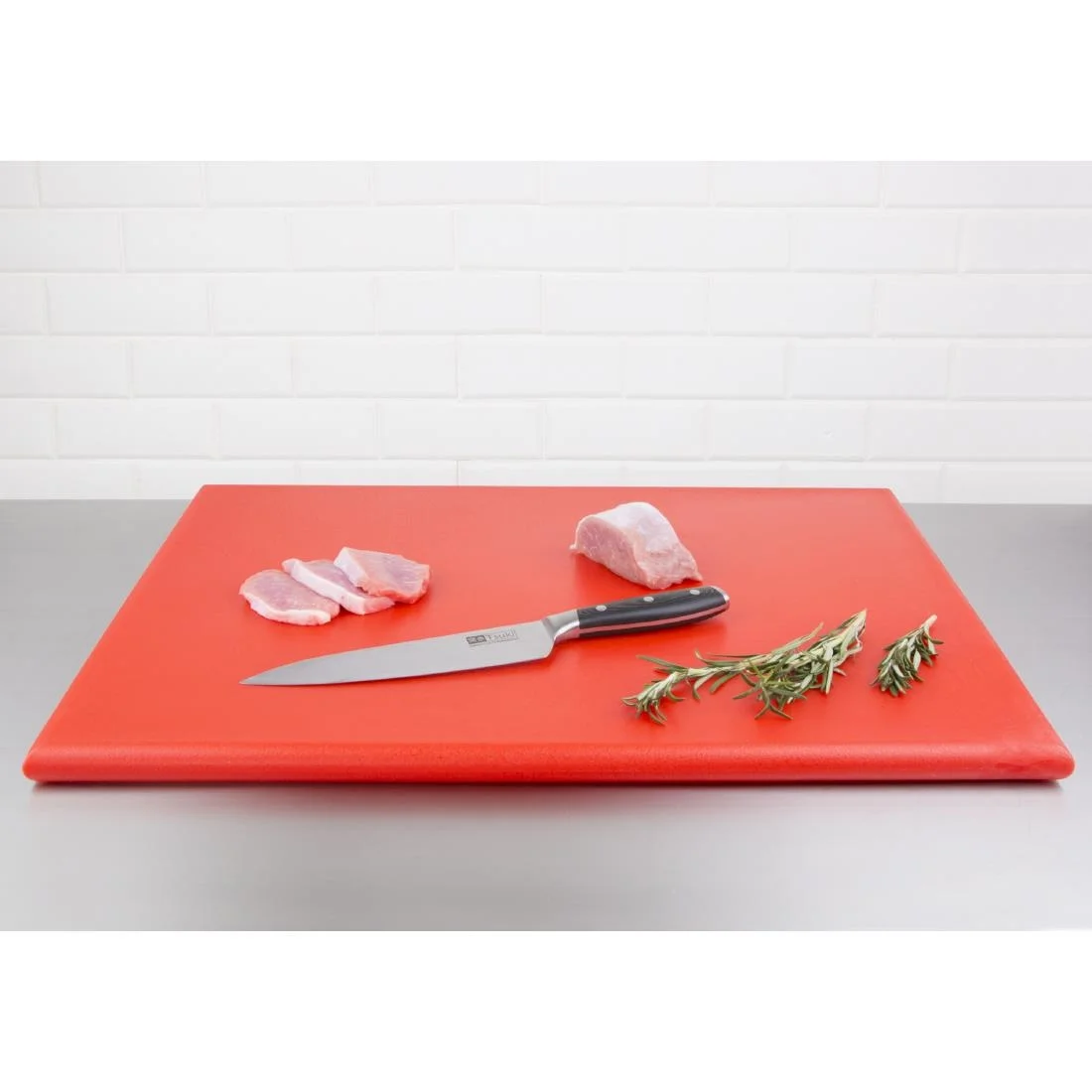 Hygiplas Extra Large High Density Red Chopping Board - Image 4