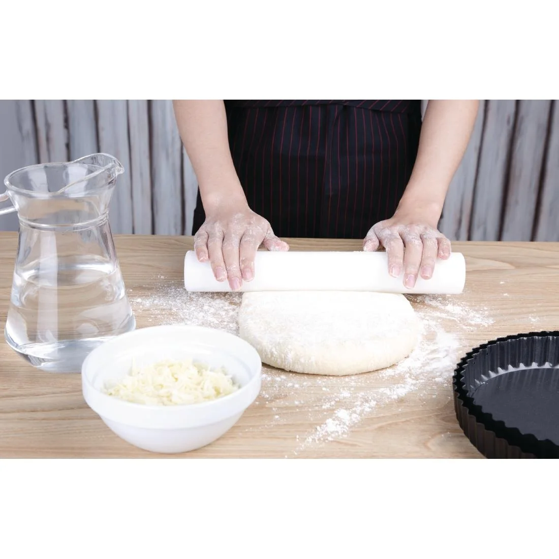 Vogue Polyethylene Rolling Pin 30cm - Image 2