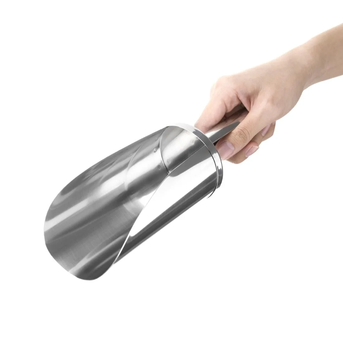 Vogue Stainless Steel Scoop 1Ltr - Image 5
