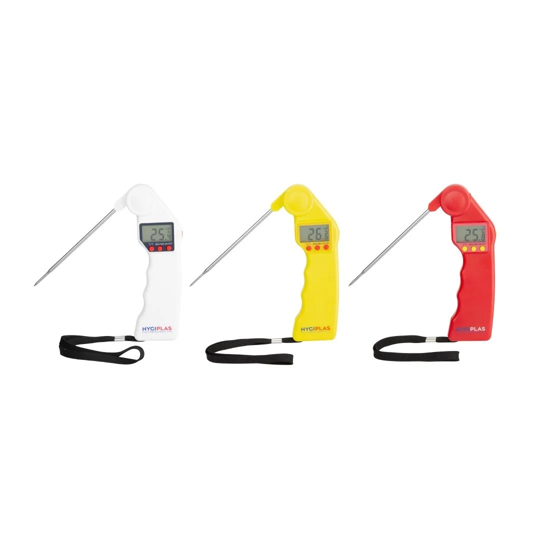 Hygiplas Easytemp Colour Coded White Thermometer - Image 5