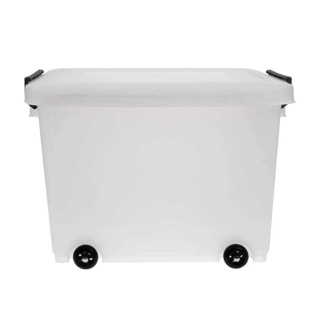Mobile Food Storage Bin with Lid - Image 4