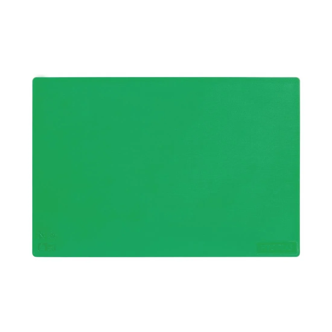 Hygiplas Standard Low Density Green Chopping Board - Image 3