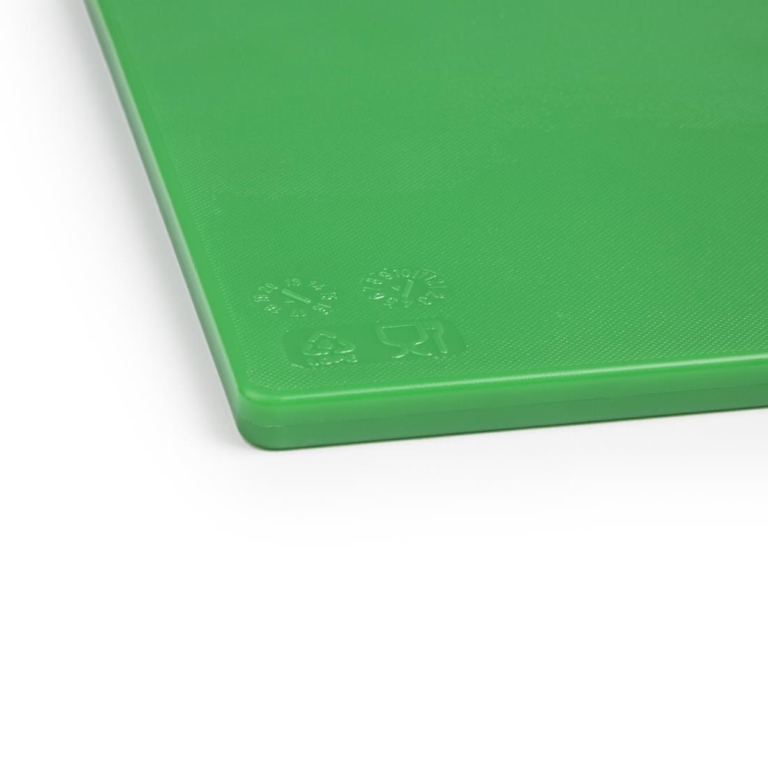 Hygiplas Standard Low Density Green Chopping Board