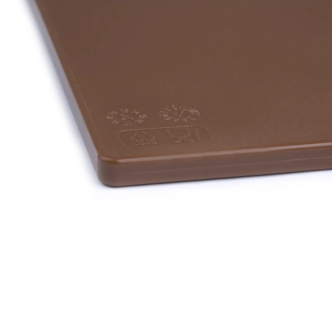 Hygiplas Standard Low Density Brown Chopping Board - Image 7