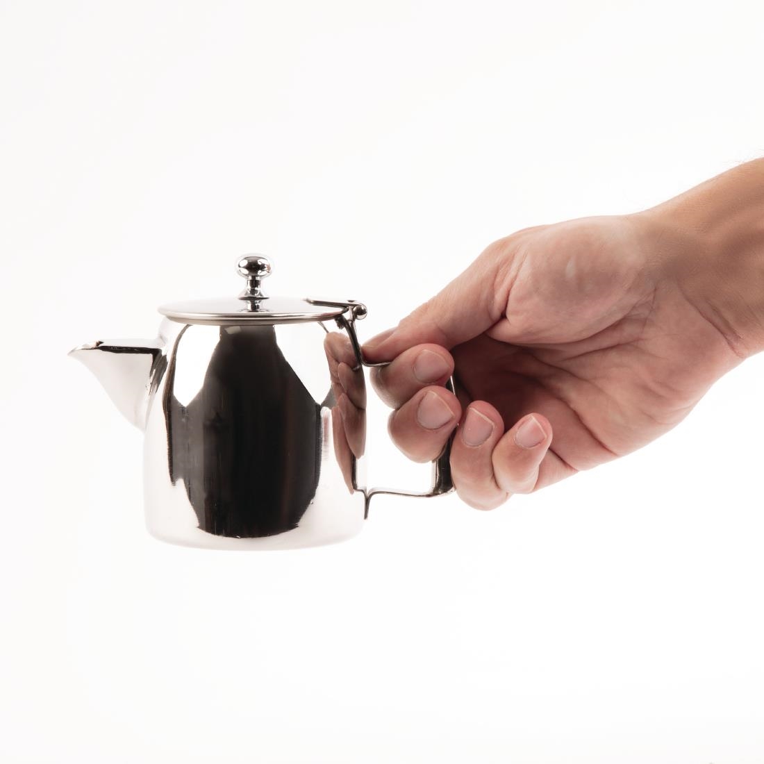 Olympia Cosmos Teapot Stainless Steel 12oz