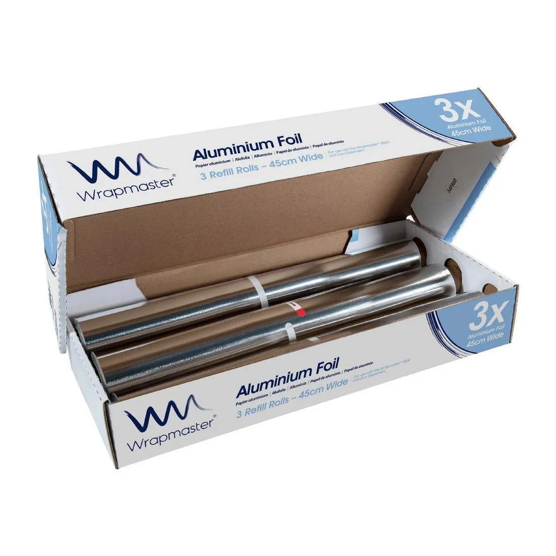 Wrapmaster Aluminium Foil 450mm x 90m (Pack of 3) - Image 3