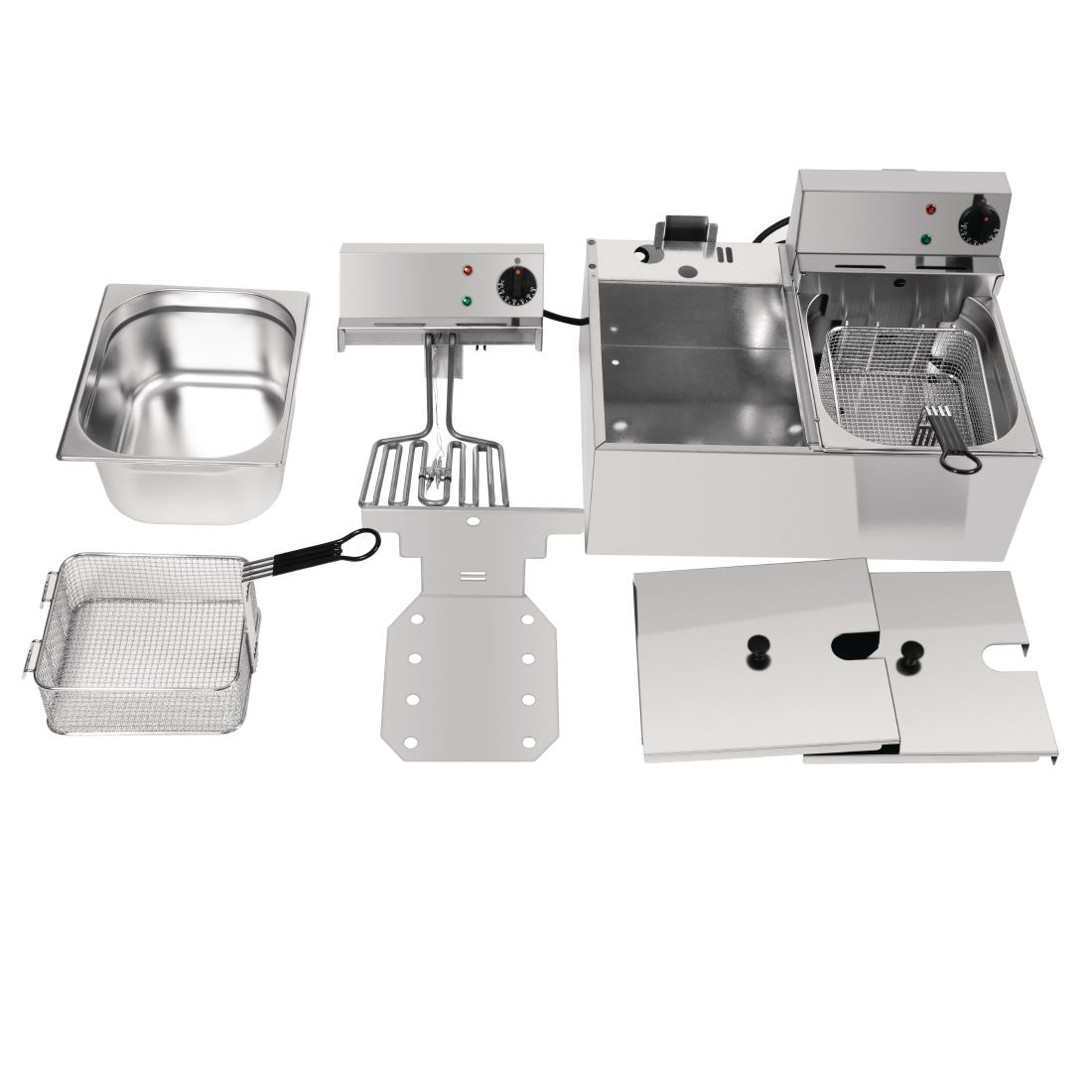 Lincat Lynx Double Tank Countertop Fryer LDF2