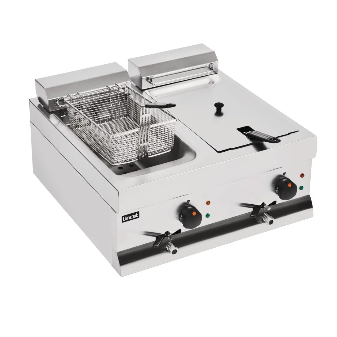 Lincat Silverlink Double Tank Countertop Fryer DF66