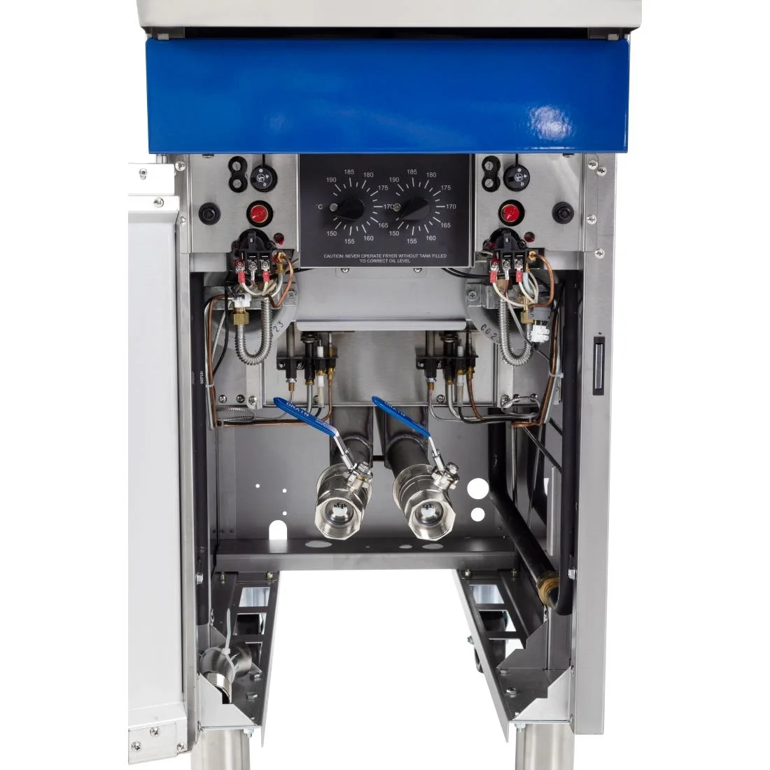 Blue Seal Free Standing Natural Gas Twin Fryer GT46 - Image 7