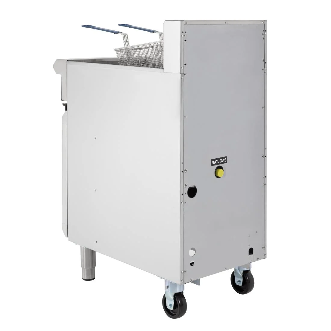 Blue Seal Free Standing Natural Gas Twin Fryer GT46 - Image 11