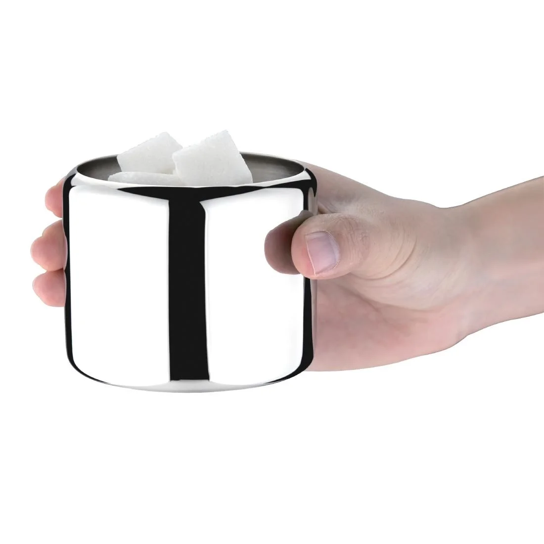 Olympia Concorde Sugar Bowl Stainless Steel 10oz - Image 3