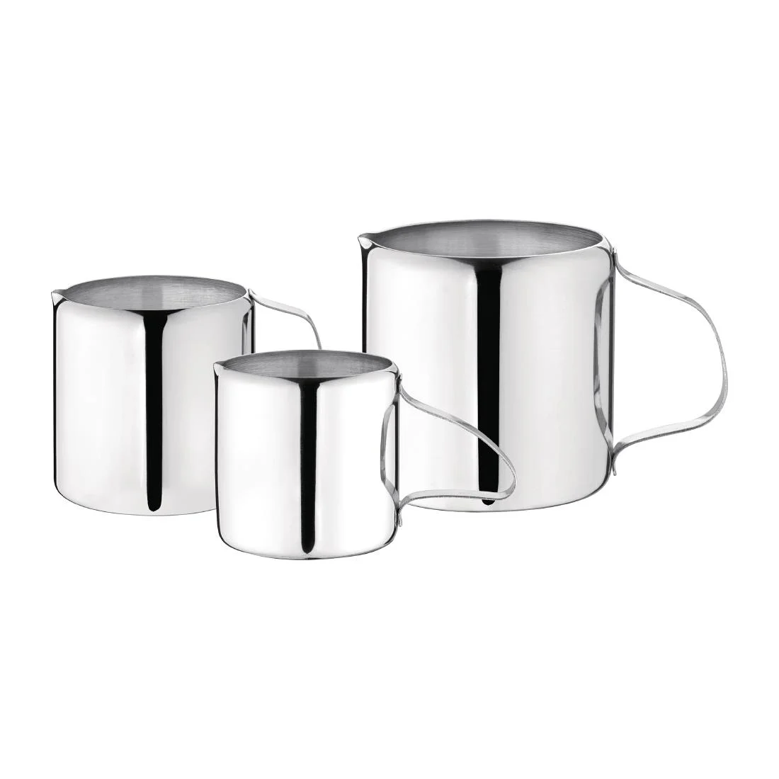 Olympia Concorde Milk Jug Stainless Steel 5oz - Image 2