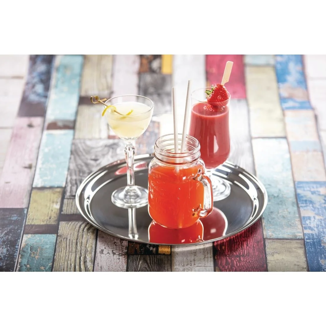 Olympia Crystal Hurricane Glasses 340ml - Image 5