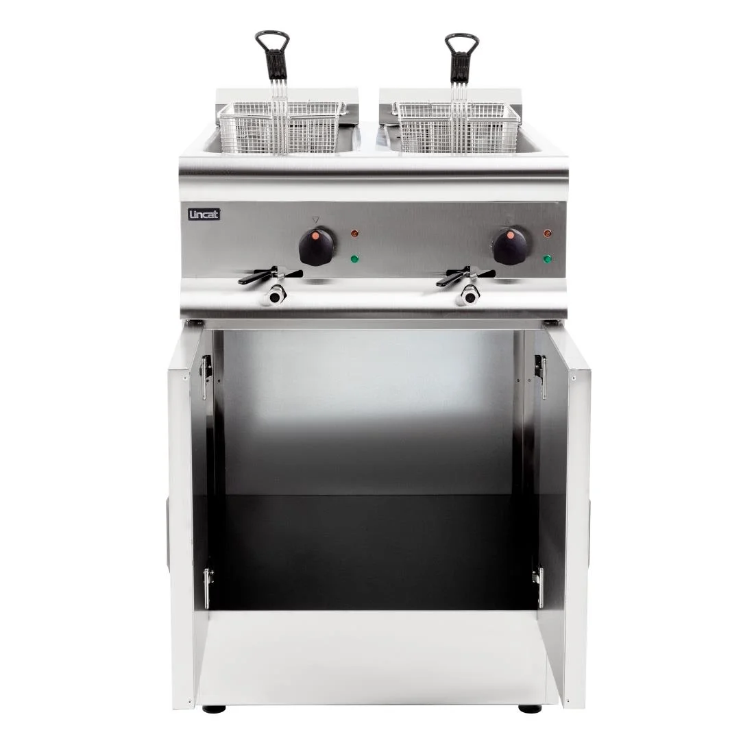 Lincat Silverlink 600 Free Standing Double Electric Fryer J12 - Image 5