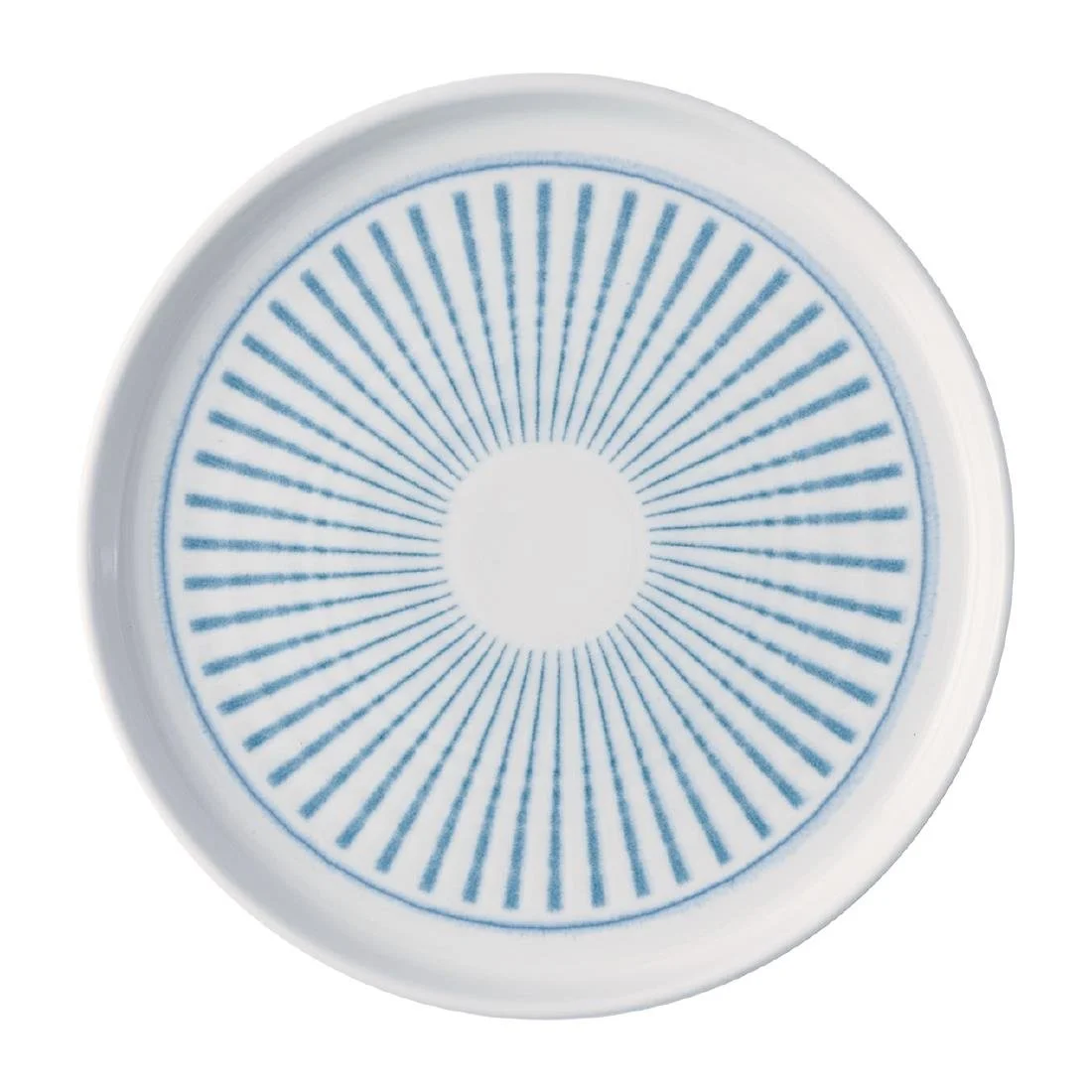 Churchill Era Blue Walled Plates 210mm (6 Pack) - Image 1