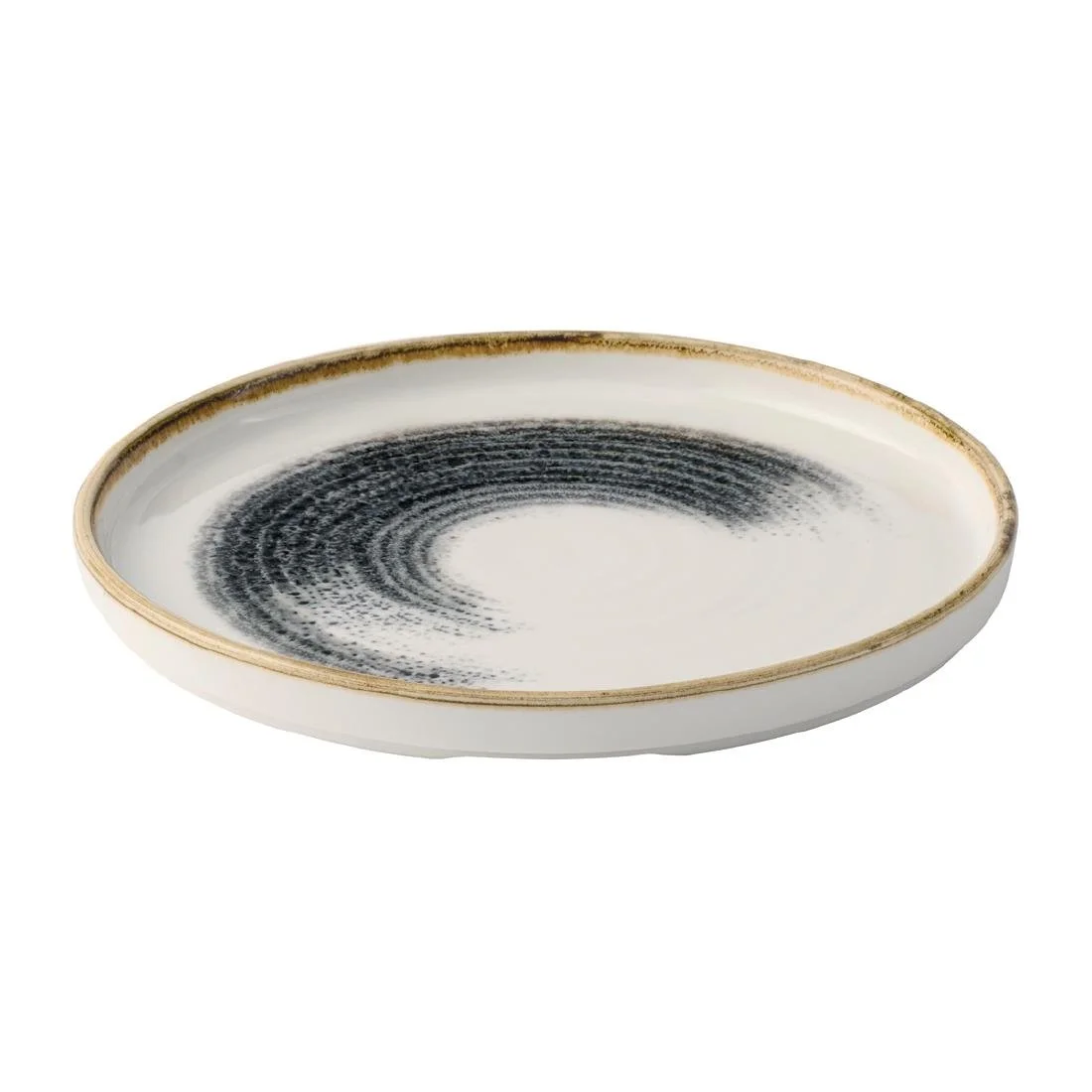 Churchill Homespun Accents Black Walled Plates 217mm (6 Pack) - Image 2