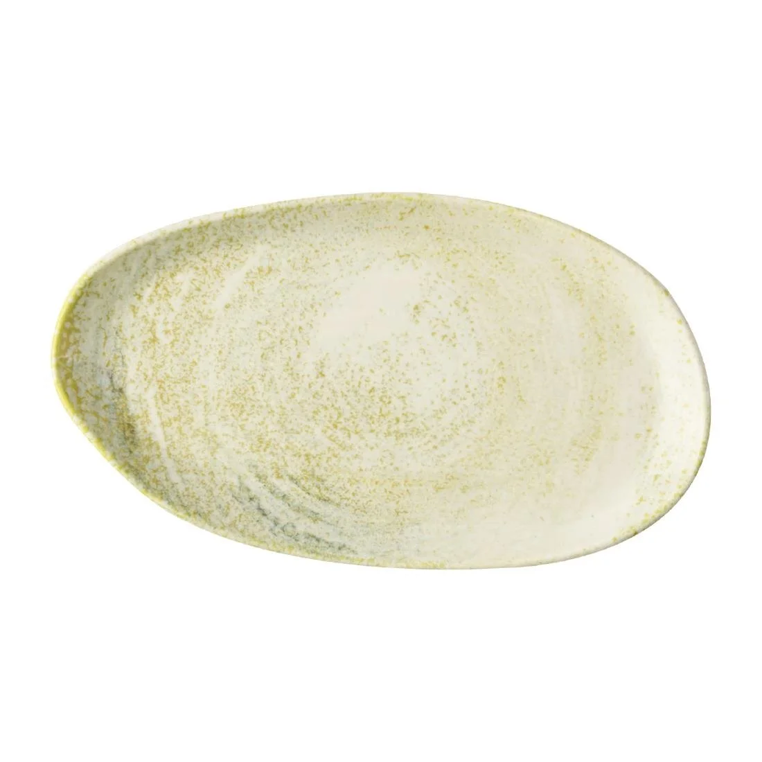 Churchill Envisage Erosion Sand Natural Oblong Plates 260x150mm (6 Pack) - Image 1