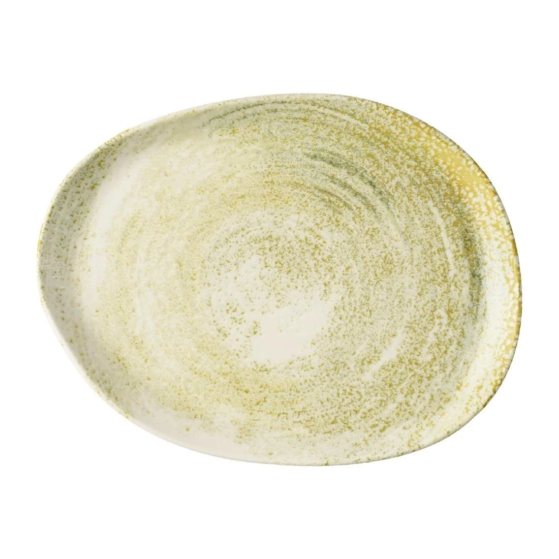 Churchill Envisage Erosion Sand Natural Oblong Plates 260x200mm (6 Pack) - Image 1