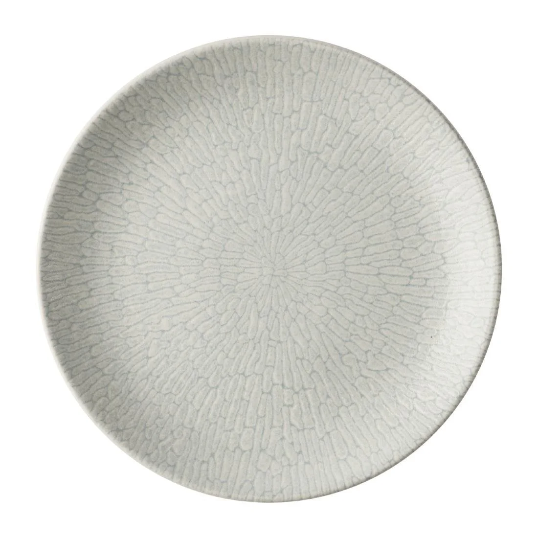 Churchill Delta Grey Evolve Plates 217mm (12 Pack) - Image 1