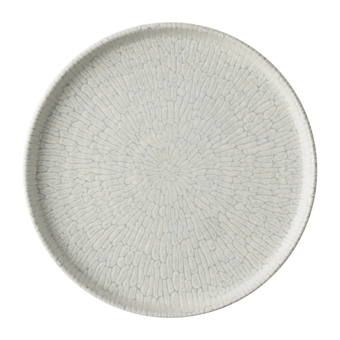 Churchill Delta Grey Walled Plates 210mm (6 Pack) - Image 1