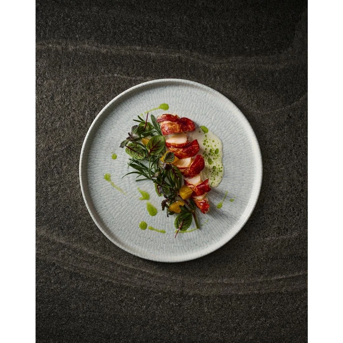 Churchill Delta Grey Walled Plates 210mm (6 Pack) - Image 5