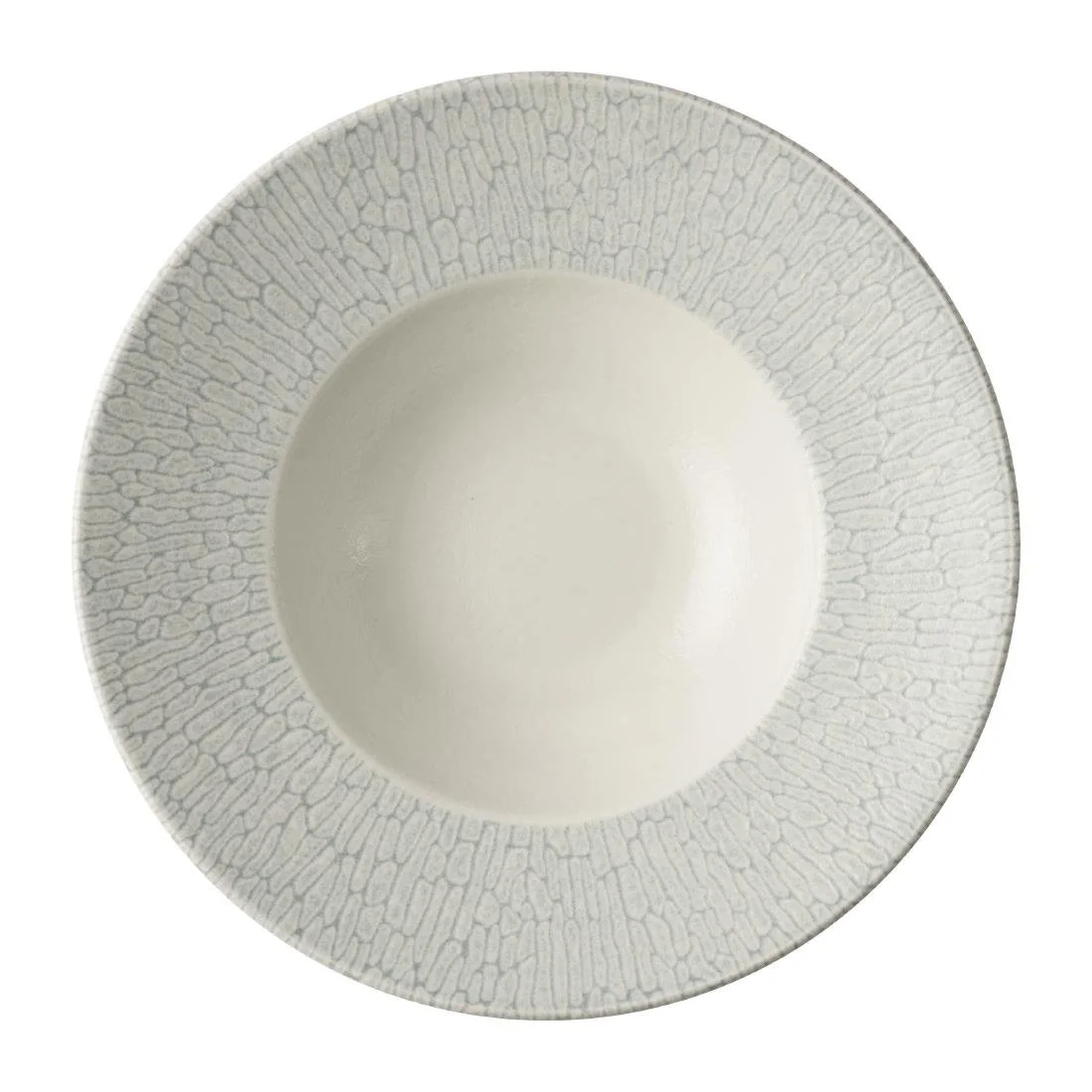Churchill Delta Grey Profile Wide Rim Bowls 240mm (12 Pack) - Image 1