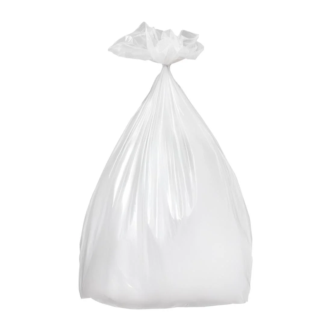Jantex Heavy Duty Bin Bags Clear 45Ltr (100 Pack) - Image 1