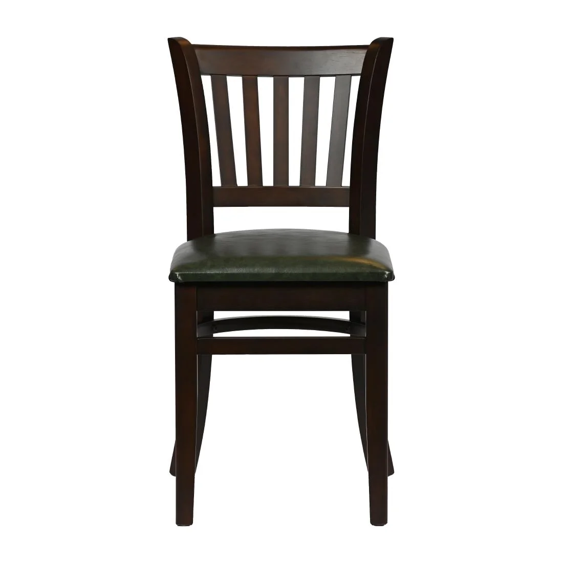 Turin Dining Table with 4 Manhattan Chairs in Dark Walnut with Bison Cedar - Image 3