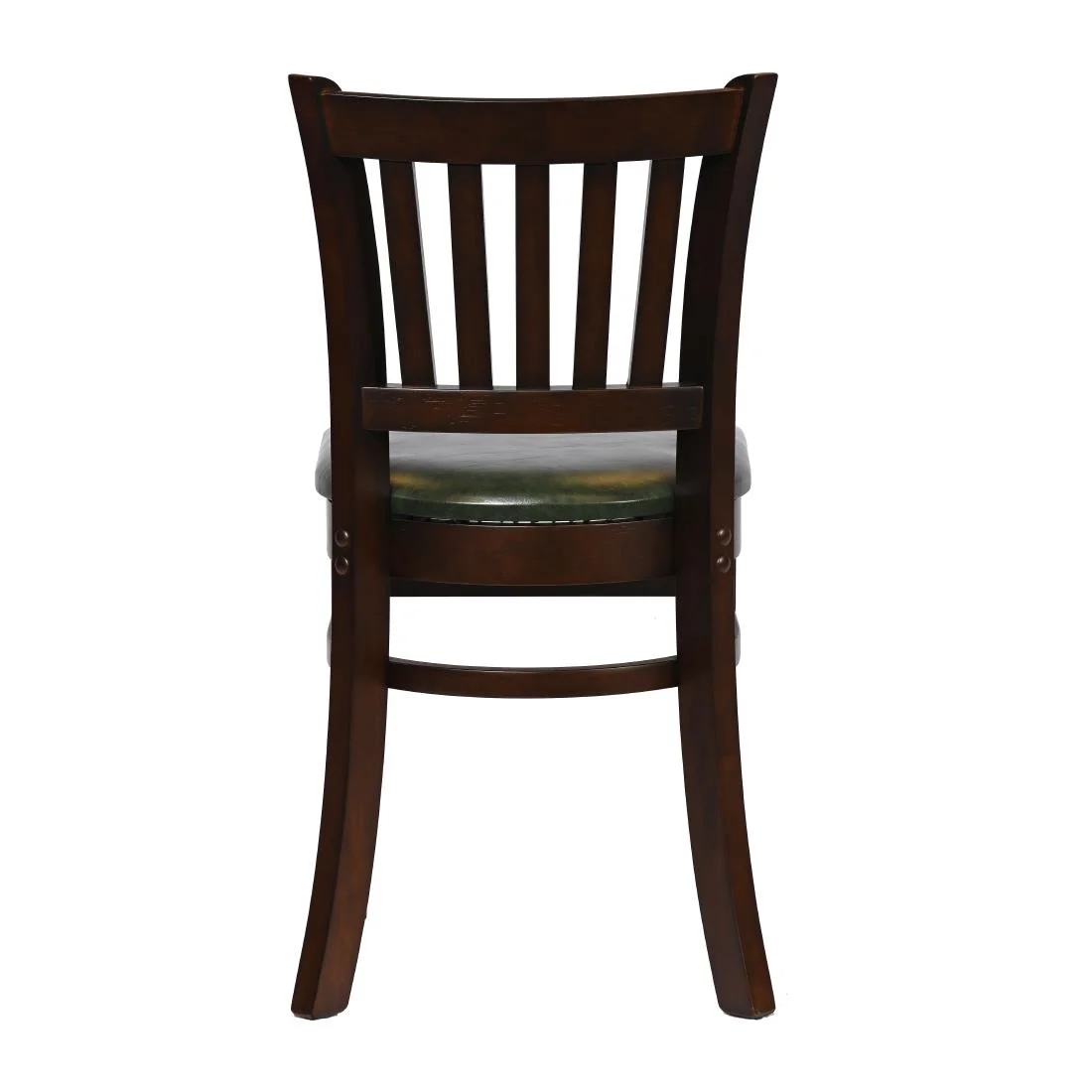 Turin Dining Table with 4 Manhattan Chairs in Dark Walnut with Bison Cedar - Image 5