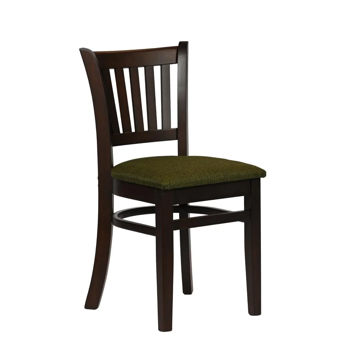 Turin Dining Tables with 4 Manhattan Chairs in Dark Walnut with Shetland Forest - Image 1