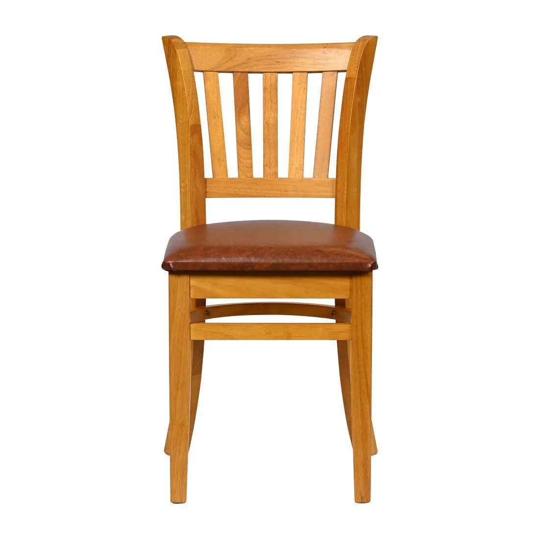 Turin Dining Tables with 4 Manhattan Chairs in Soft Oak with Bison Tan - Image 2